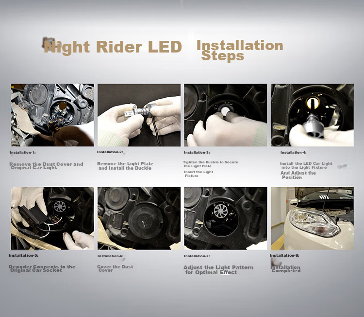 OSRAM Automotive LED Headlights, Car Bulbs for High Beam And Low Beam, Yechizhe PRO H1, 12V 35W 14