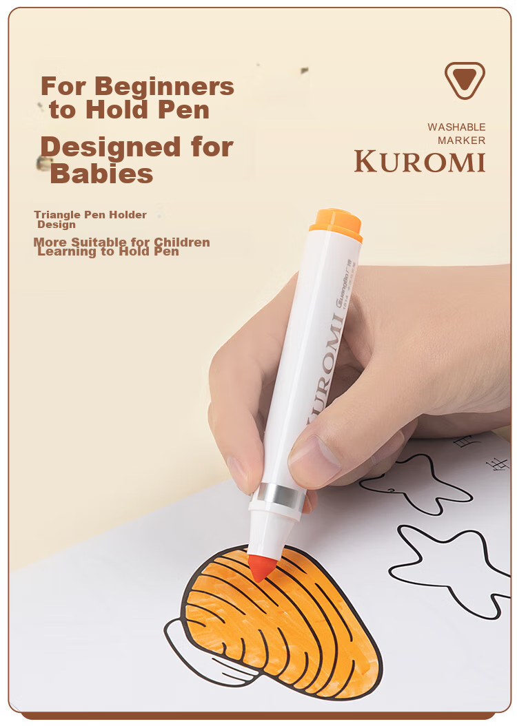 [Lowest Price Online] GuangBo (GuangBo) Marker Set 36 Colors Sanrio Co-Branded Washable Children's Watercolor Pens Drawing Pens Watercolor Painting Kit Kindergarten Student Colored Pens Gift KT84114 6
