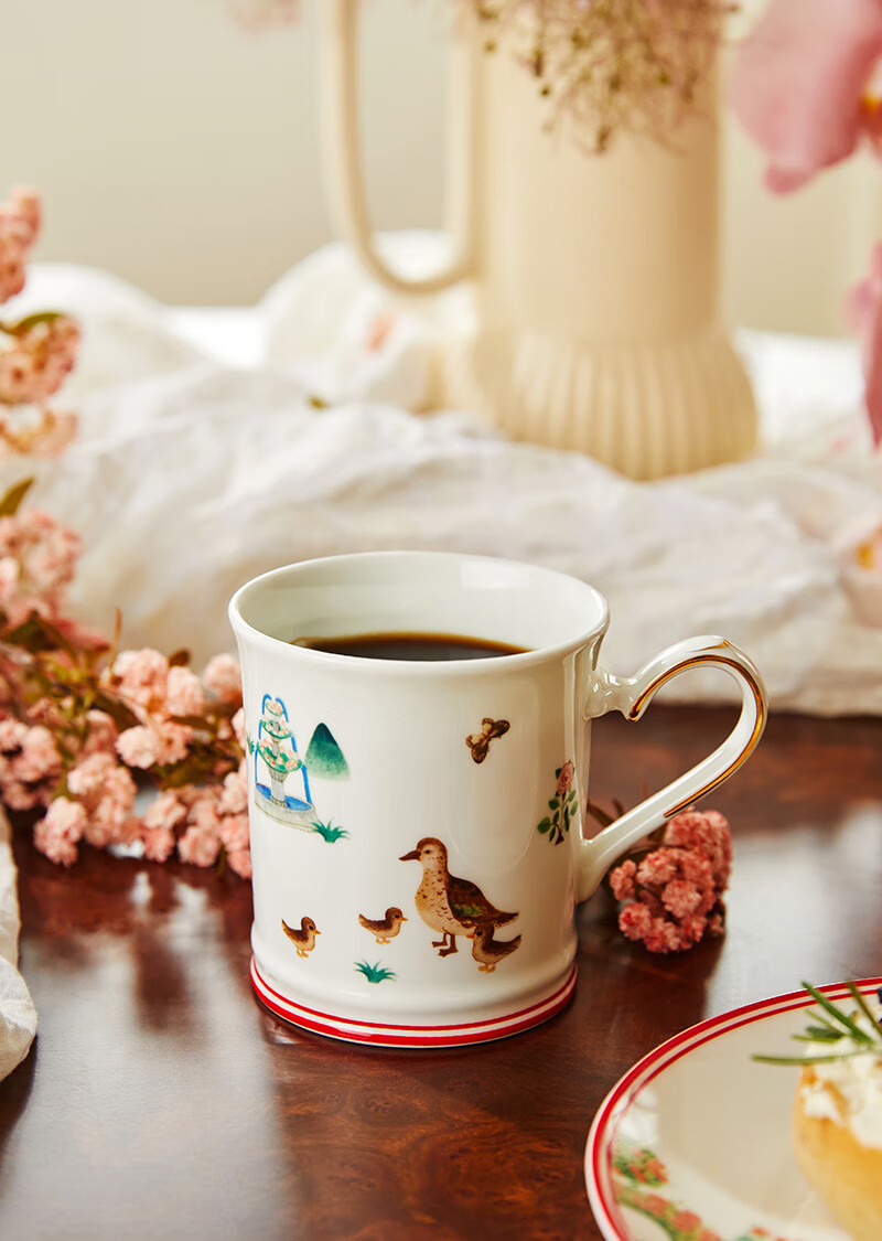 THE BEAST "Wild Beast Flower" Series, Thousand-Petal Rose Mug, Birthday Gift, Souvenir 3