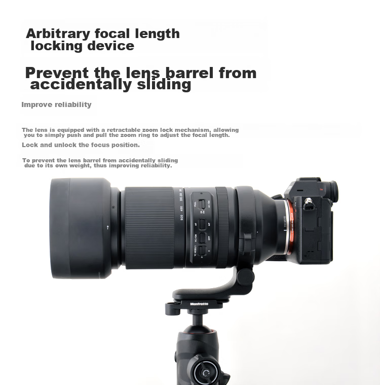 Tamron A057S 150-500mm F/5-6.7 Di III VC VXD Image Stabilized Telephoto Lens for Bird Photography And Sports, Full-Frame Sony Mirrorless Camera Lens (Sony Full-Frame E-Mount) 10