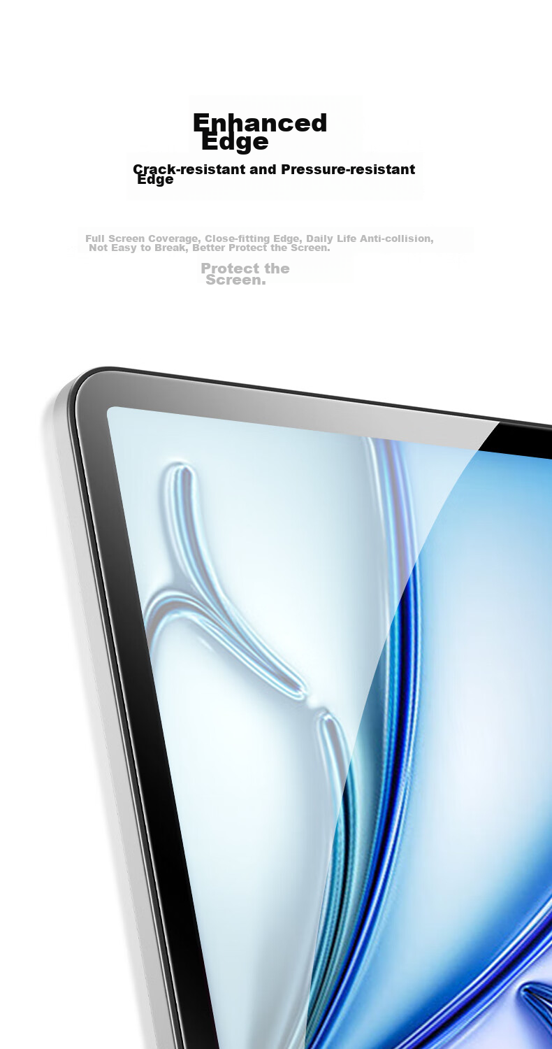 CangHua Tempered Glass Screen Protector for IPad 7/8/9, Eye Protection Anti-Blue Light, Compatible with 2019/2020/2021 Models, 10.2-Inch Protective Film for Apple Tablets, HD Anti-Fingerprint Screen Protector 10