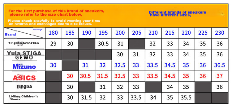 WINION Selected Table Tennis Shoes for Children, Boys And Girls, Zhengtu Rotary Buckle Style, Breathable Non-Slip Sports Shoes, White Blue Orange, Size 30 2