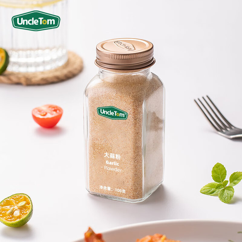 UNCLE TOM大蒜粉100g 纯蒜头粉西餐牛排调料粉  蒜香蒜蓉粉 烧烤调味