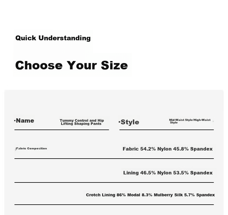 Guniangjia Tummy Control And Butt-Lifting Pants, No Need for Underwear, Seamless High-Waist Shaping, Comfortable Waist-Cinching Slimming Pants, Tummy Control, Plus Size 28