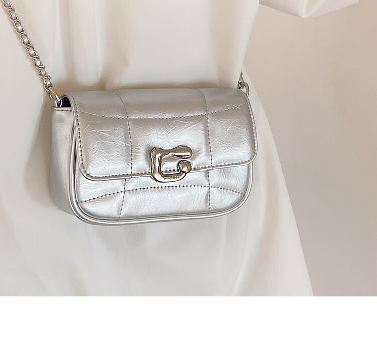Mood New Versatile Chain Crossbody Bag, Light Luxury Niche High-End Exquisite Commuter Underarm Bag, Birthday Gift for Wome 34