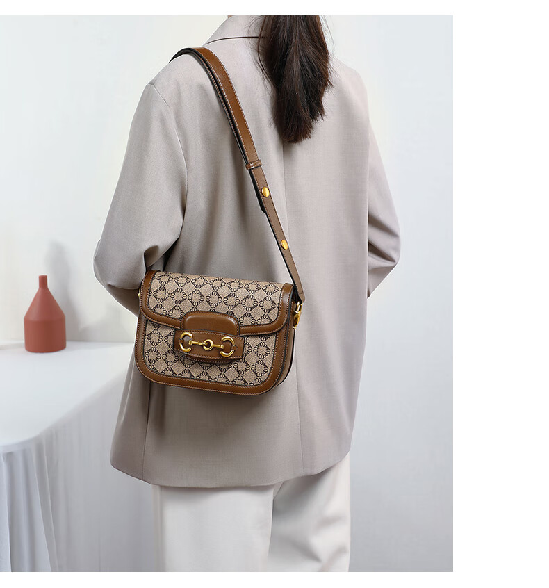 Aiqinghai Handbag, Women's Crossbody Bag, Shoulder Bag, Small Square Purse, Light Luxury Underarm Bag, Birthday And Mother's Day Gift, Practical Present for Mom 12