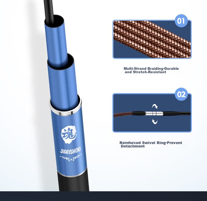 GW Fishing Rod Jian Shou Hun, 6.3 Meters, 28 Sections, Carbon Fiber, Versatile for Lake And Reservoir Big Fish Fishing 17