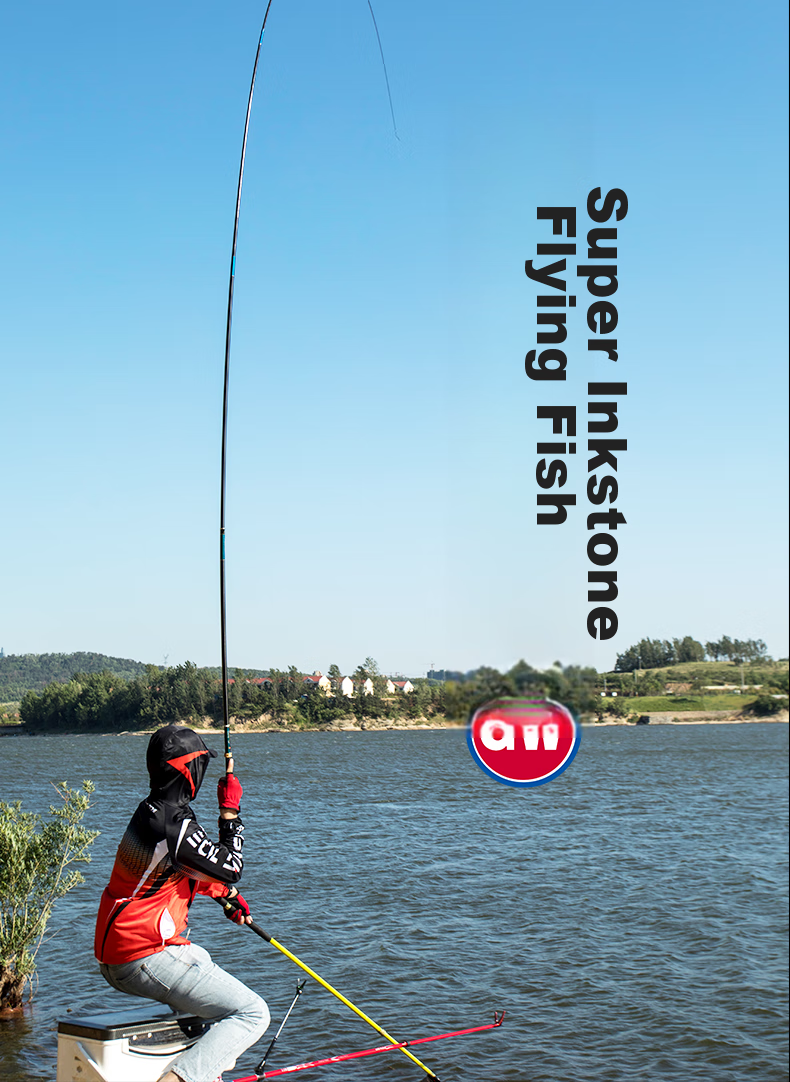 GW Fishing Rod Xuance Jijie Version 7.2, Ultra-Light And Hard, 28 Sections, High Carbon Fiber, Carp Fishing Rod, Black Pit Rod 19
