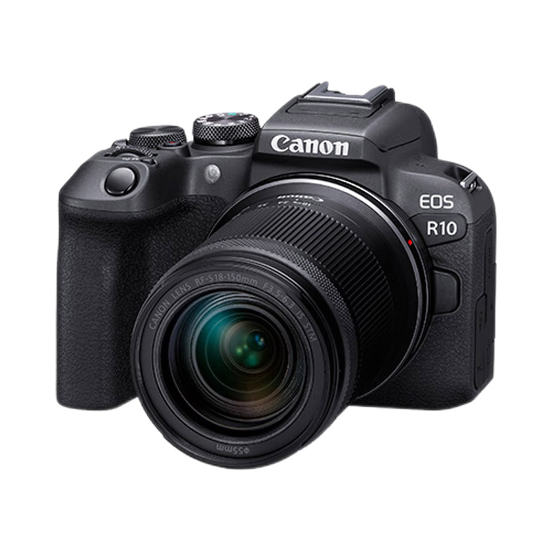 Canon EOS R10 Mirrorless Camera, 4K Vlog Video Live Streaming, Lightweight Home And Travel Camera, RF-S 18-150mm Large Zoom Kit, Travel Fun Package