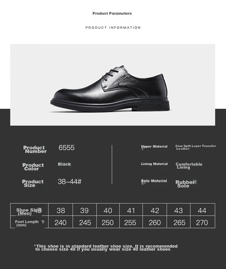 CARTELO Leather Shoes for Men, Business Formal Dress Shoes, Casual New Style Heightening Derby Shoes, Wedding Soft-Soled Breathable Groom's Shoes, British Style 4