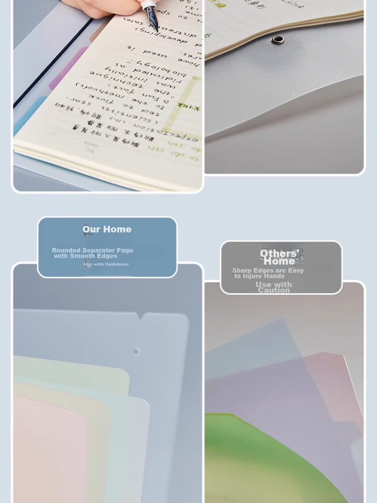 Sannianerban 3-Pack 26-Hole B5 Ruled Loose-Leaf Refill Paper for Student Writing, Thick Removable Notebook Refill Paper, B5 Ruled Refill Paper for Notebooks And Journals, 3 Packs 12