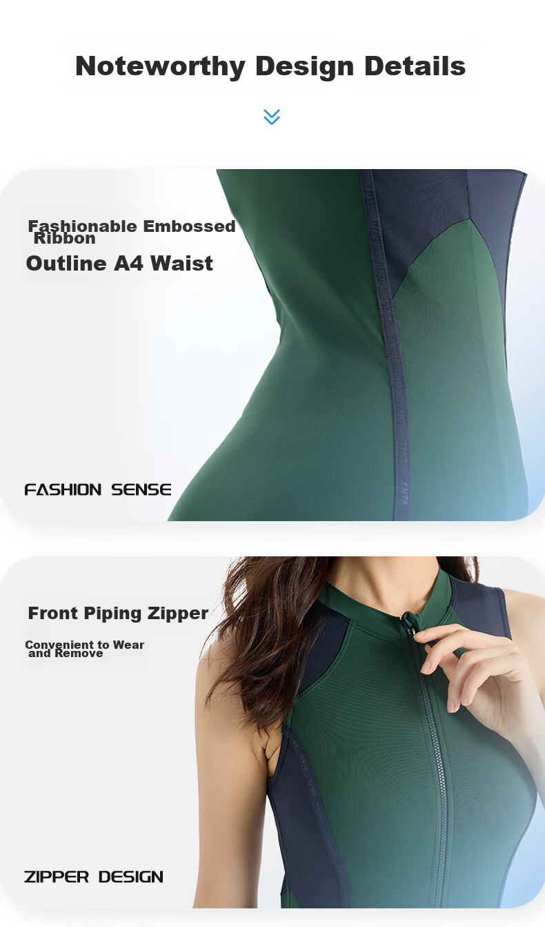 ANTA Women's Swimsuit, 2026 New High-End One-Piece Triangle Professional Racing Swimwear, Slimming Ladies' Swimwear, Navy Blue, Size L 10
