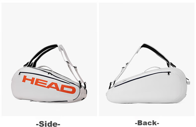 HEAD Tennis Bag, Holds 3, 6 Or 12 Rackets, Professional Racket Case for Men And Women, Badminton Bag, Single Shoulder Crossbody Large Capacity 12