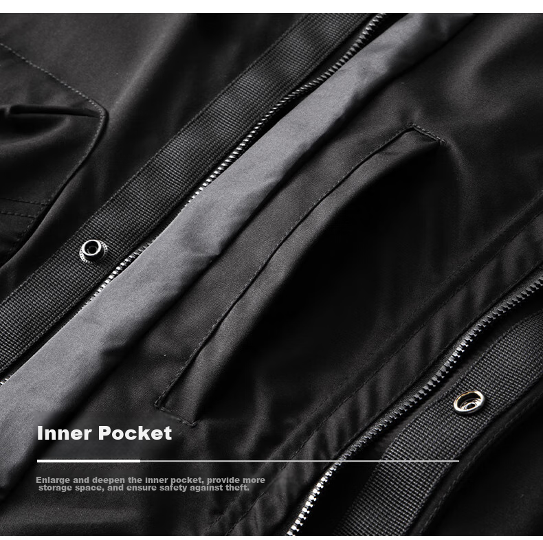 EASTERN CAMEL Couple's Workwear Jacket for Men And Women, Outdoor Sports Hiking Camping Large Pocket Functional Windproof Coat 17