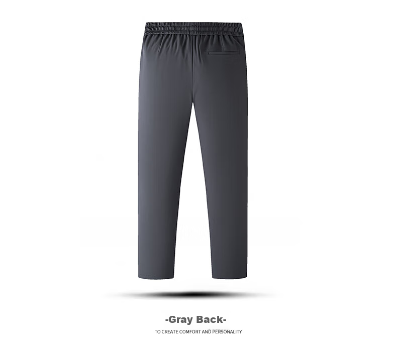 Yalu Men's Thickened Goose Down Straight Leg Pants Warm Loose Fit Fleece-Lined Winter 2025 Cold-Resistant Outdoor Trousers 18