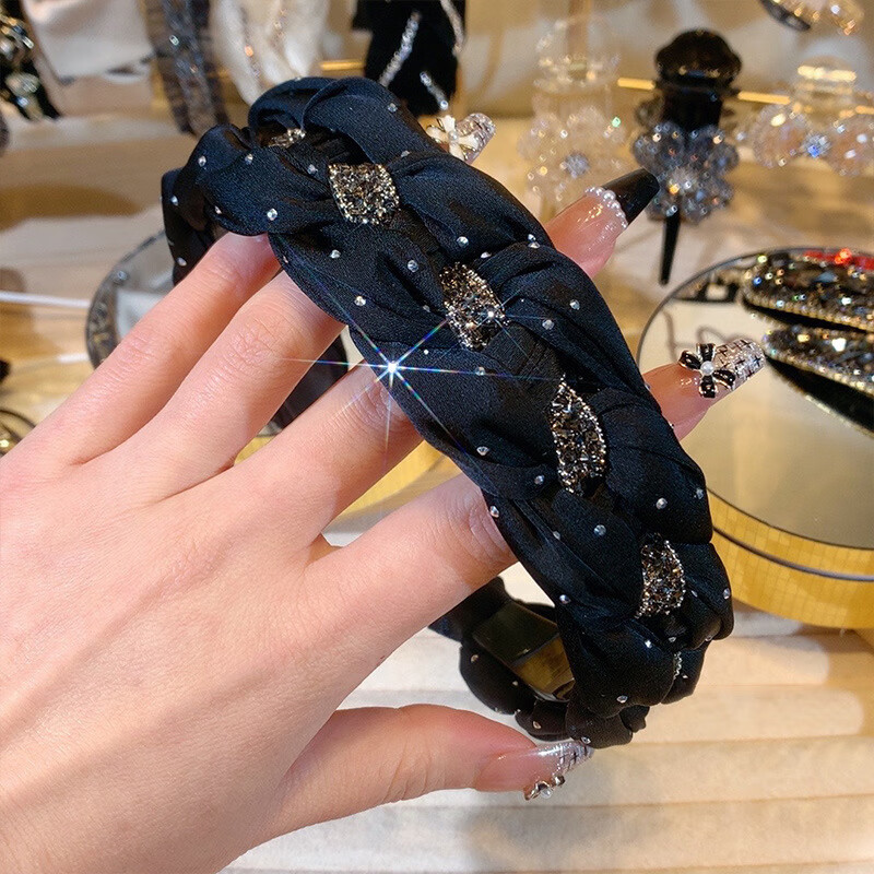 Royal Code Wide Headband for Women New Elegant Stylish High Crown Hairband Non-Tight Hair Accessory 2