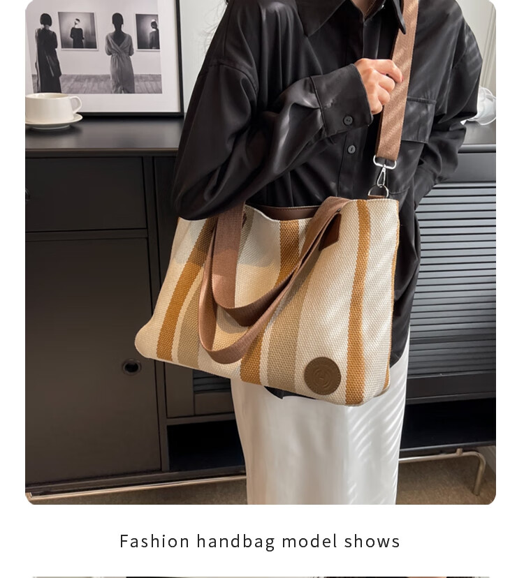 FOXER Women's Handbag, Large Capacity Tote Bag, Shoulder Bag, Crossbody Bag, Handheld Bag, Valentine's Day Gift 13