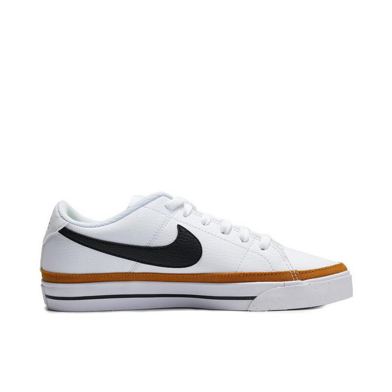 NIKE Women's Skateboarding Shoes COURT LEGACY NN Sneakers DH3161-100 White And Black, Size 37.5 13