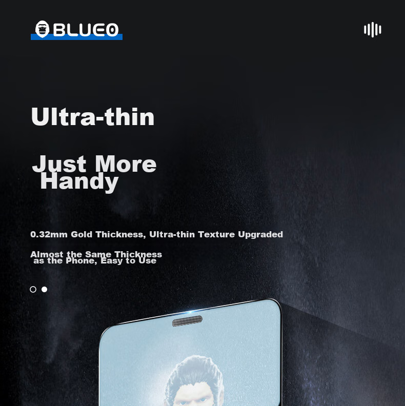 BLUEO Tempered Glass Screen Protector for Apple IPhone 18 Pro Max, Full Coverage High Definition Film with Earpiece Dust-Proof Anti-Scratch Dust-Free Installation for IPhone 18 Pro Max 11
