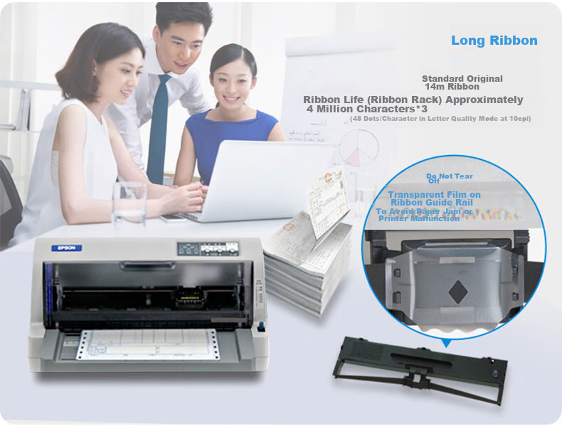 Epson LQ-610KII Dot Matrix Printer, Upgraded Version of LQ-610K, Dot Matrix Printer (82 Columns) 10