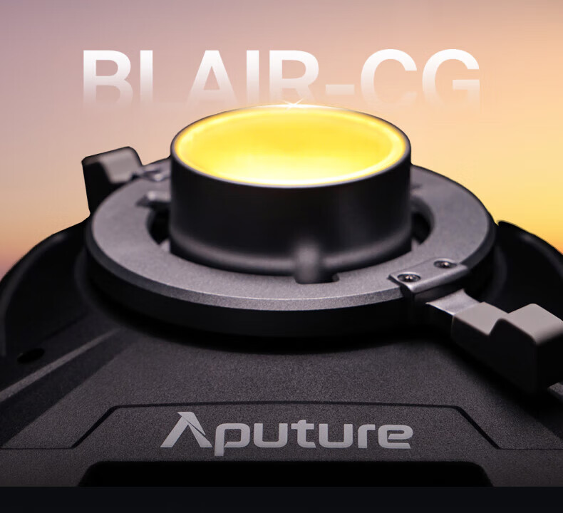 Aputure STORM 80c Portable Handheld Professional Fill Light for Live Streaming, Video Shooting, Comic Con, Portrait Photography, Outdoor Photography, BlAIR Color Mixing Full-Color Light 6