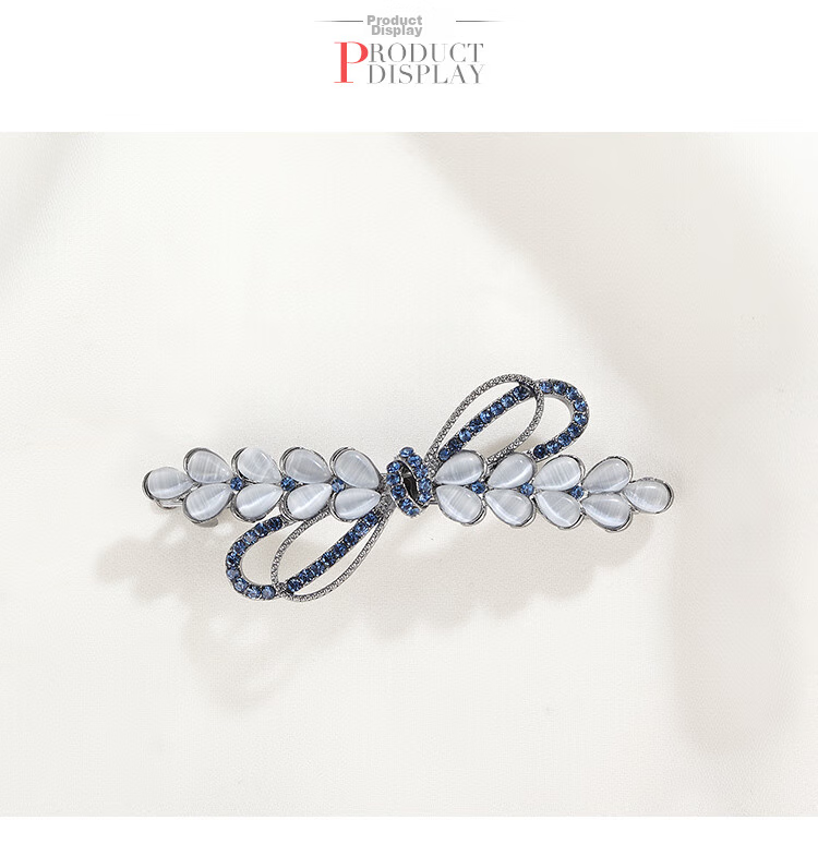 CHIMERA Wheat Ear Hair Clip, Straight Bar Clip for Back of Head, Hair Accessory, High-End Hair Clip, Hair Pin, Mid-Autumn Festival Gift 4
