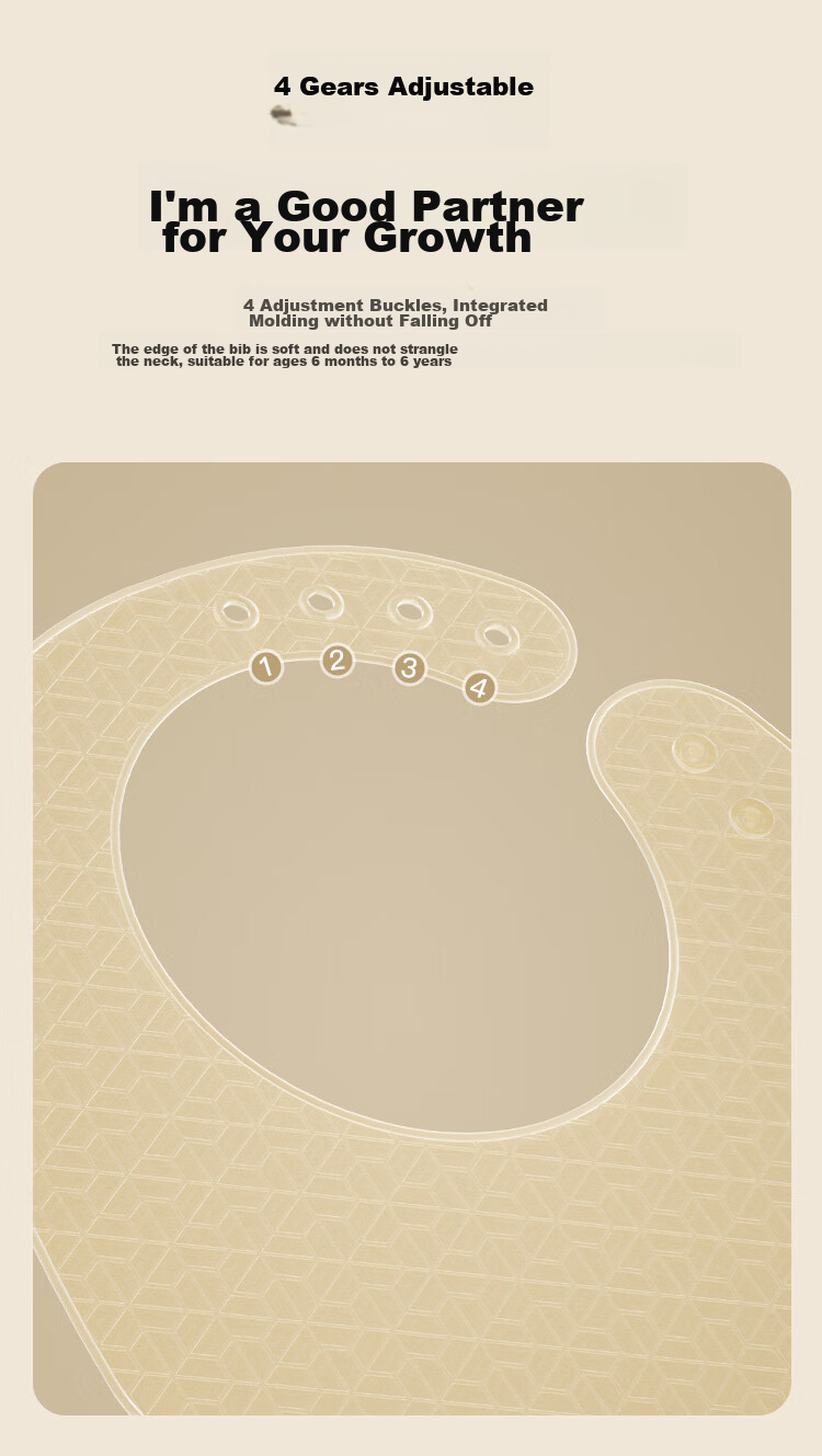 Albo Baby Bib, Infant Feeding Bib, Children's Silicone Bib, Waterproof Three-Dimensional Eating Bib, Drool Bib, CJ359 6