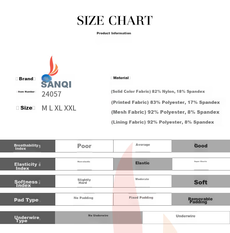Sanqi Women's Two-Piece Swimsuit with Conservative Tank Top And Boyshort Shorts, Hot Spring Large Size Sports Swimwear 24057 Floral Pattern L 9
