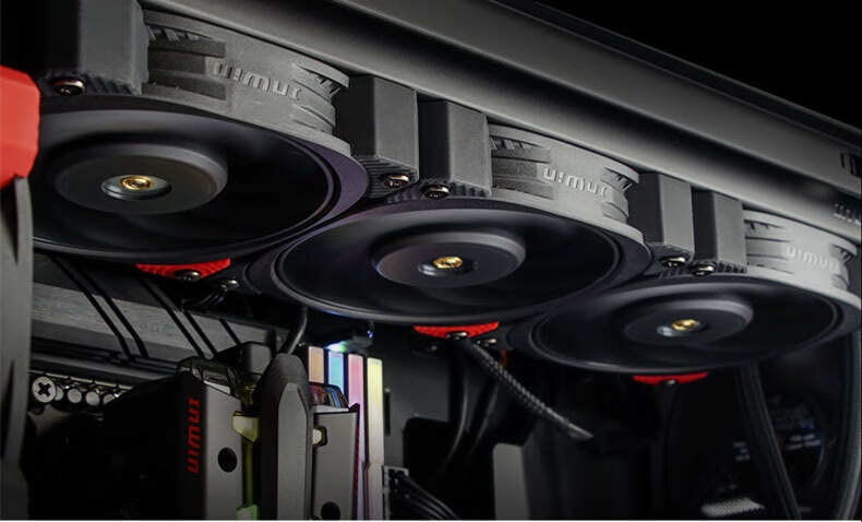 IN WIN DN140Pro 14cm Black Silent Performance Case Fan (PWM Smart Speed Control, FDB Bearing, Dual-Sided Dynamic Balancing) 10
