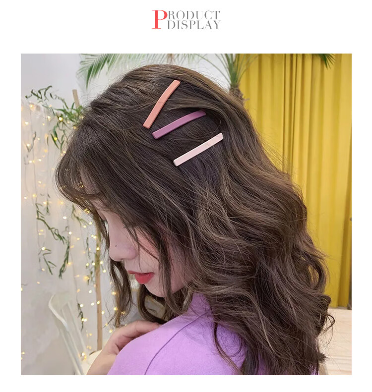 CHIMERA 10-Piece Fashionable Korean-Style Morandi Barrettes, Side Hair Clips, Bangs Accessories for Women, Mid-Autumn Festival Gift 7