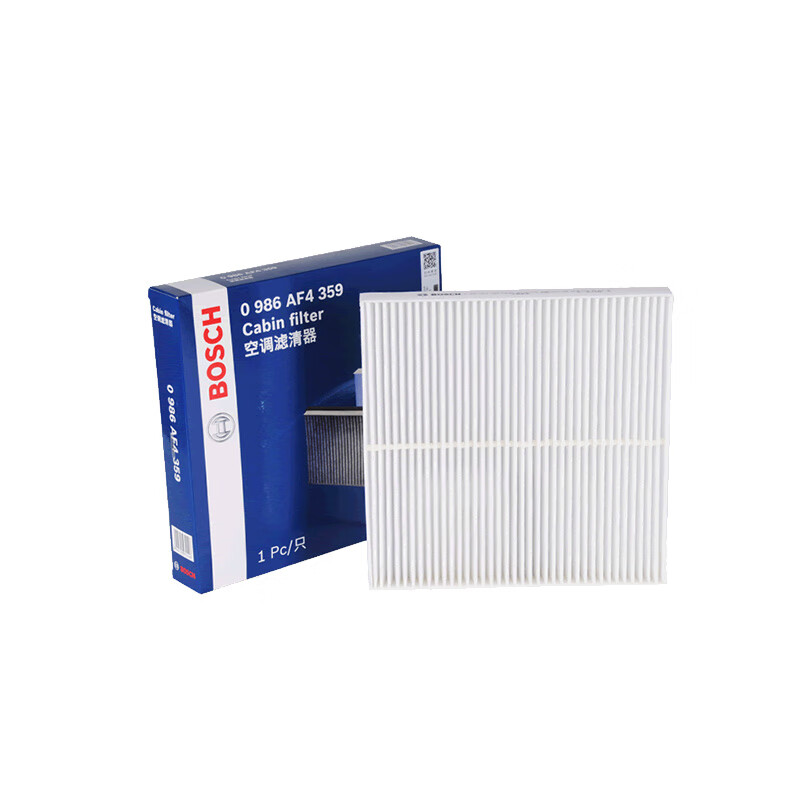 BOSCH Single-Effect Air Conditioning Filter, Car Air Conditioning Filter Element 0986AF4359, Compatible with Dongfeng Qichen T60/T60 EV And Others