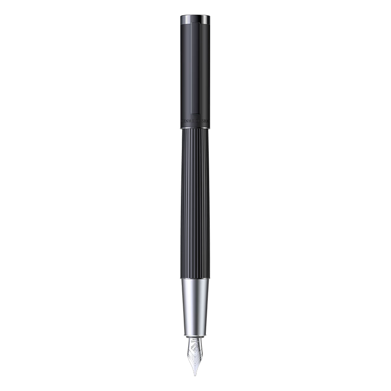 Bernard Shaw Mid-Autumn Festival And National Day Gift Fountain Pen, High-End Luxury [Lighthouse], Shenchi Black Single Pen Gift Box, Premium Business Office Signing Pen Gift