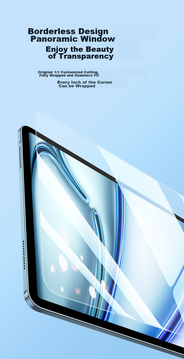 BOSQING Tempered Glass Screen Protector for IPad Mini 3/2/1, 7.9-Inch Tablet, HD Anti-Shatter Full Coverage Protective Film, Shatterproof, Anti-Fingerprint, Smooth Touch Feel, Mini 2 2