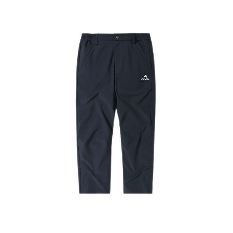 CAMEL Outdoor Softshell Pants for Women, Windproof And Waterproof, Fleece-Lined Hiking Trousers for Men, Volcanic Rock Heat Generation A23CAVV106