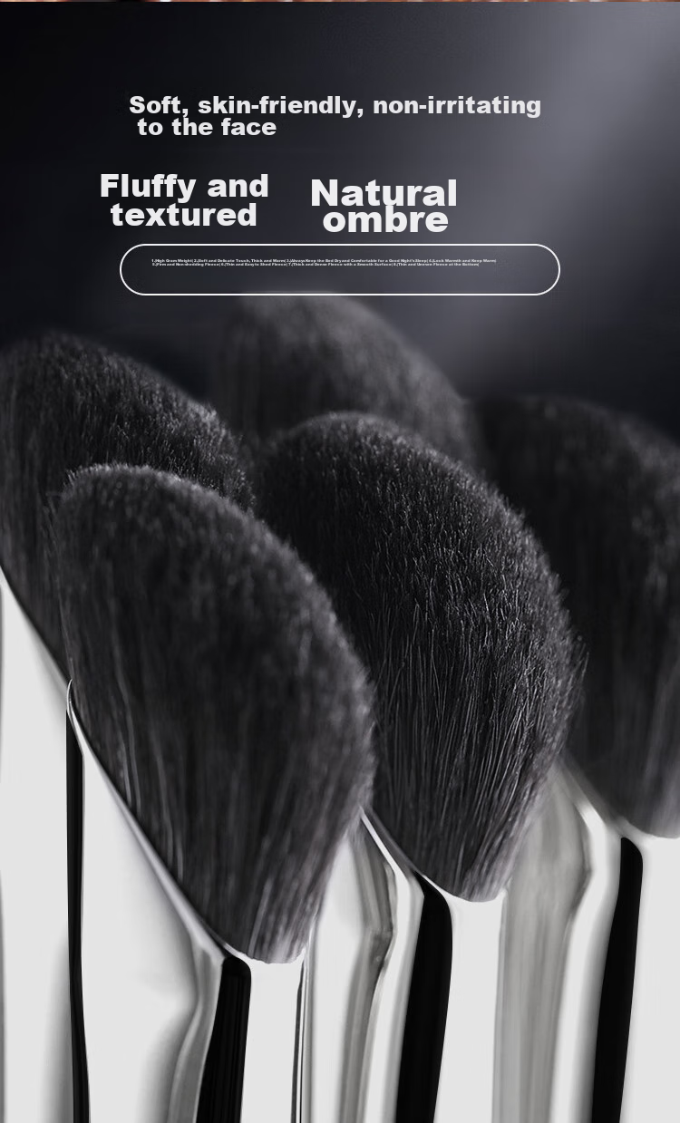 ENERGY Makeup Brush Eyeliner Knife Blade Brush, 1 Piece Master Series M136, Soft Skin-Friendly Cangzhou Makeup Brush, Soft Bristle Tool 6