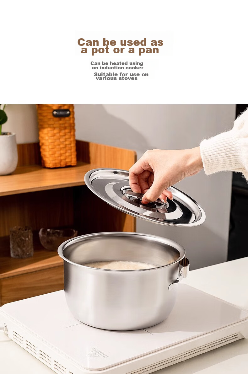 GuofengG 304 Stainless Steel Lard Container, Oil Pot, Lard Basin, High-Temperature Resistant Large-Capacity (With Filter And Lid) 1.4L 11