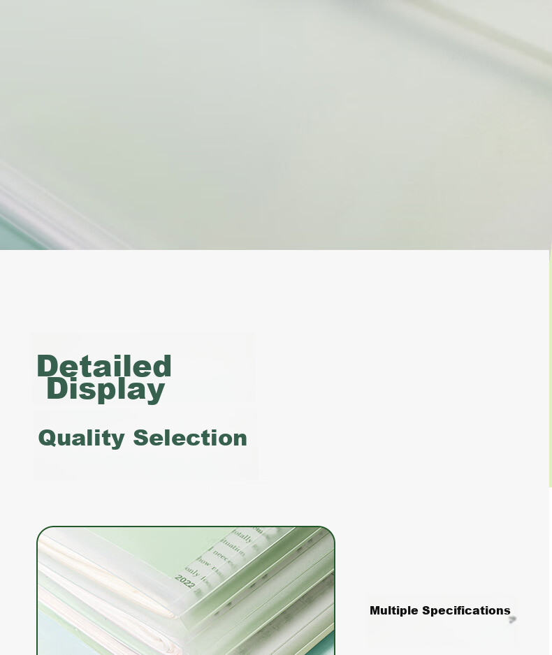 Deli A3/40-Page Document Folder, Exam Paper Storage Folder, Certificate Holder, File Organizer, Product Inspection Report Folder, Sheet Music Folder, Elementary to High School PQ12-40 Gree 12