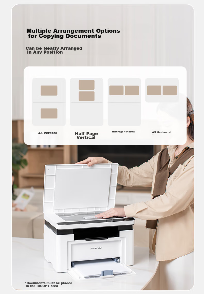 PANTUM M6202W Youth Edition Laser Printer All-In Copier Scanner for Home Wireless Mobile Printing Student Homework Printer 17