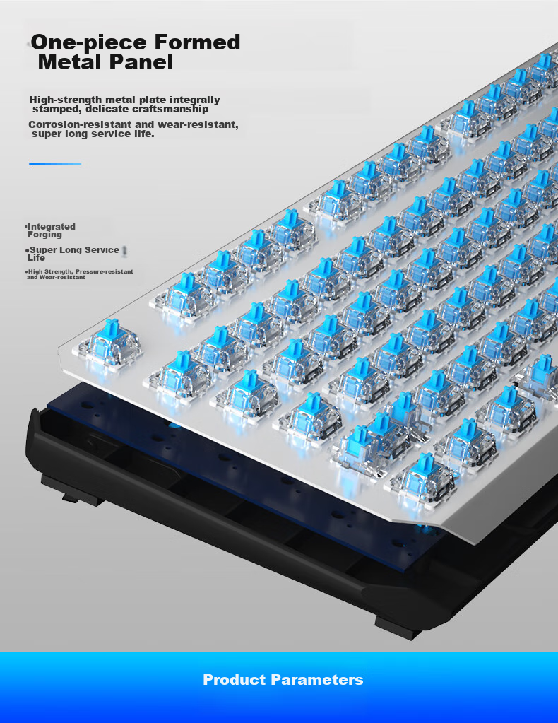 AULA Nova75 Custom Mechanical Keyboard Tri-Mode Wireless Wired Bluetooth Gasket Structure Hot-Swappable Full-Key Gaming Office Shadow Gray Caramel Latte Switches 12