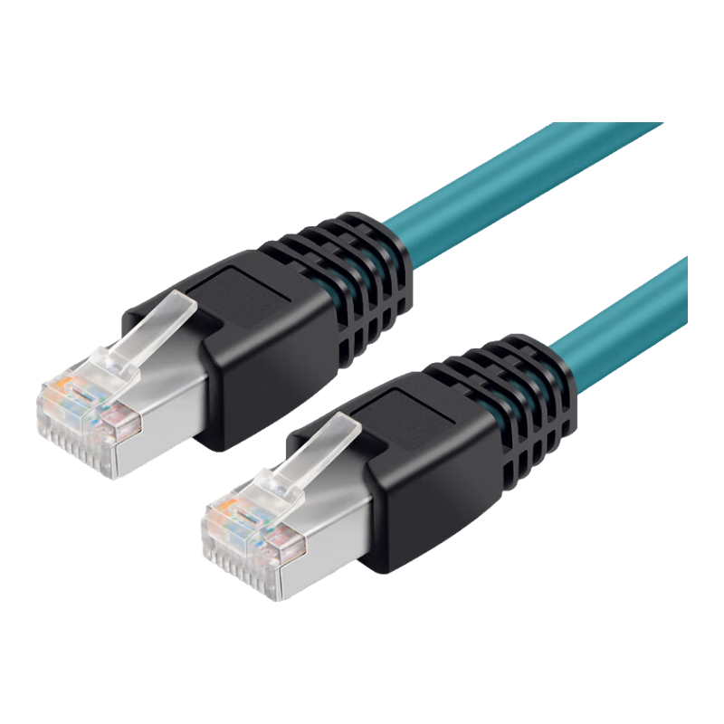 Beishan Sparrow Industrial Network Cable Industrial Grade Profinet Cat6a Double Shielded Finished Servo EtherCAT Drag Chain Cable 3m BSQ-M1273