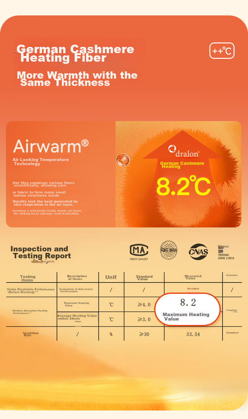 MiiOW [De Rong Heat-Raising 8.2°C] 2026 New Seamless Warm Vest for Men, Antibacterial Undershirt Sleeveless V-Neck 6