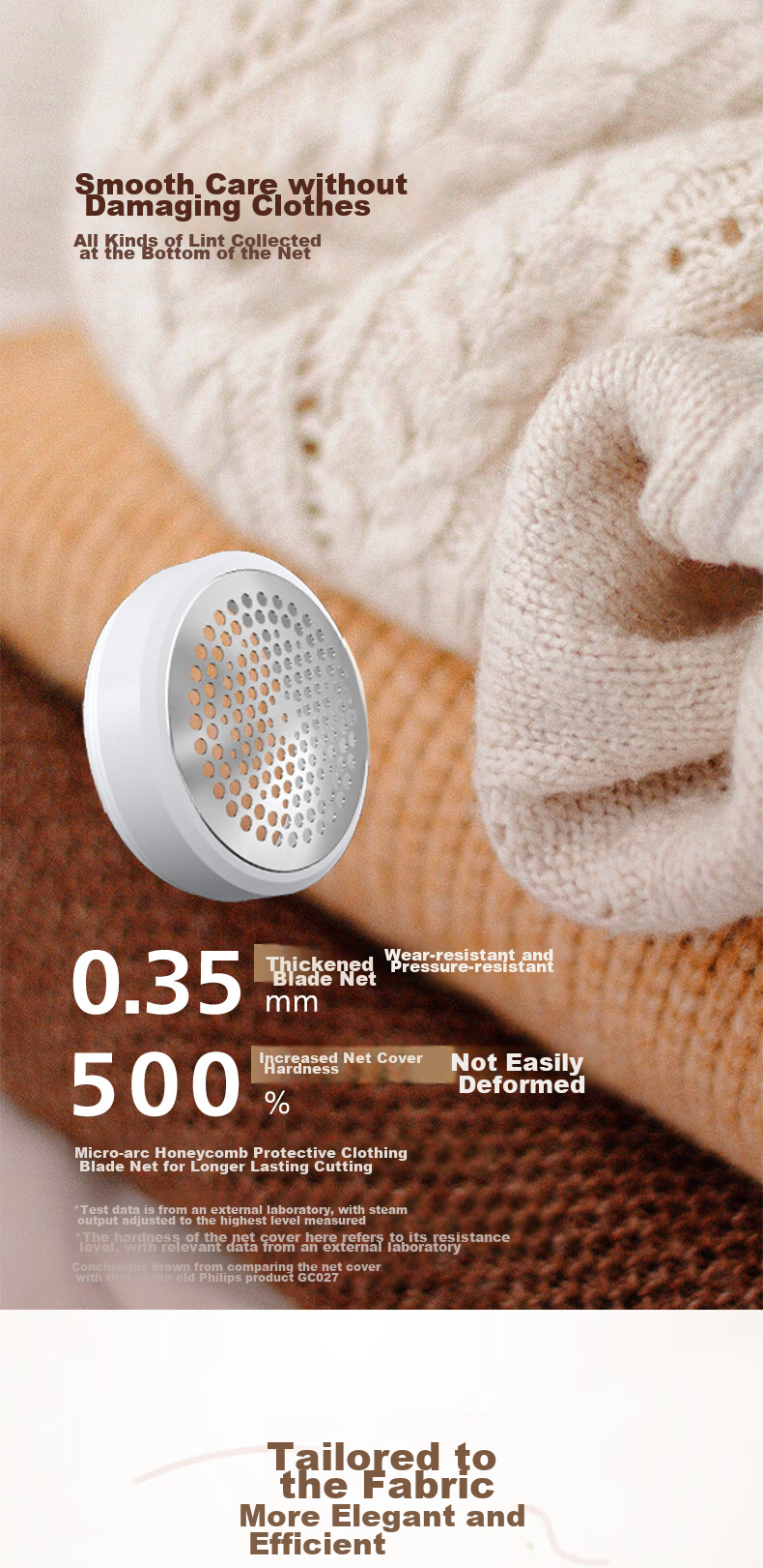 PHILIPS Lint Roller, Rechargeable Hair Remover, Ball Remover for Clothes, Home Use Ball Trimmer GCA2200/10, Autumn And Winter Lint Remover, Gift 4