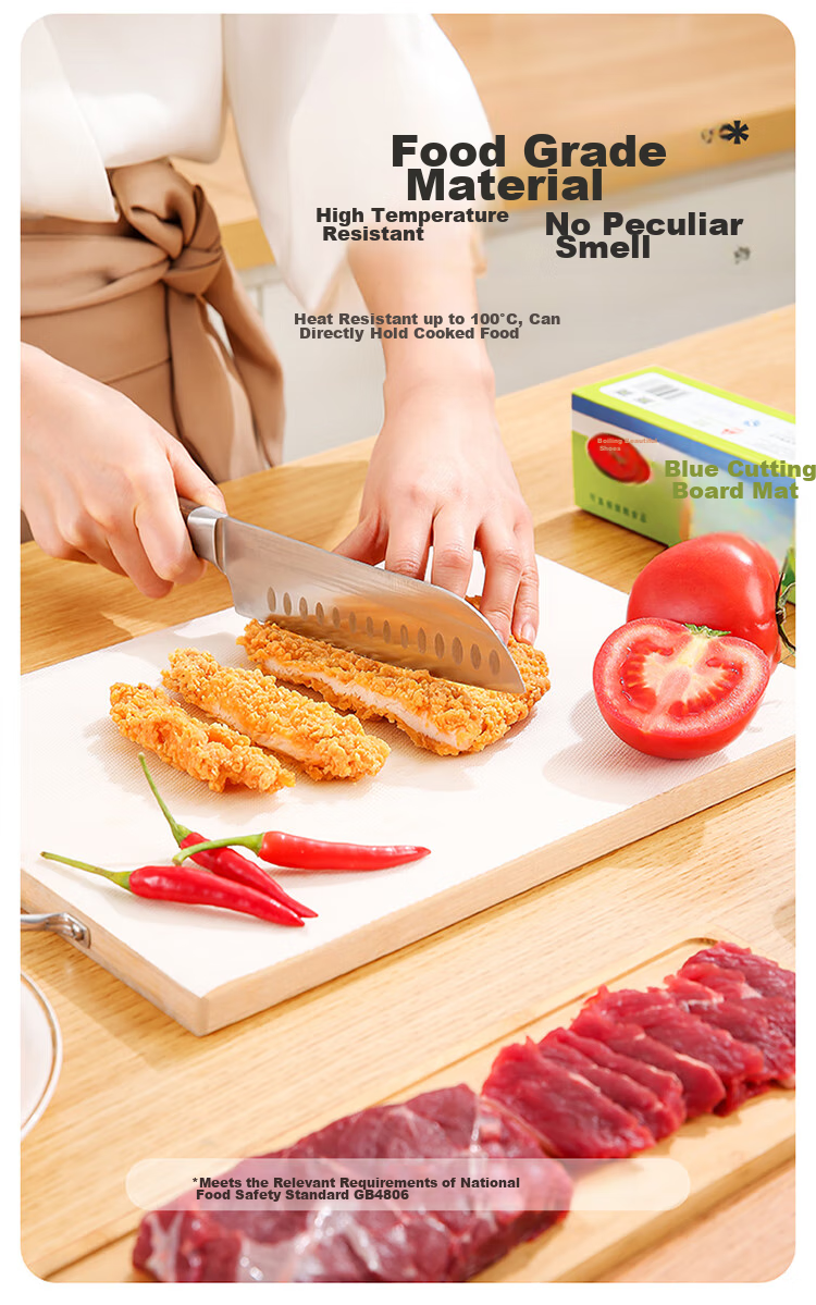 MARYYA Disposable Cutting Board Mat, Antibacterial PE Plastic, Knife-Shaped Chopping Board Mat, Baby Food Board, Picnic And Camping Mat 6