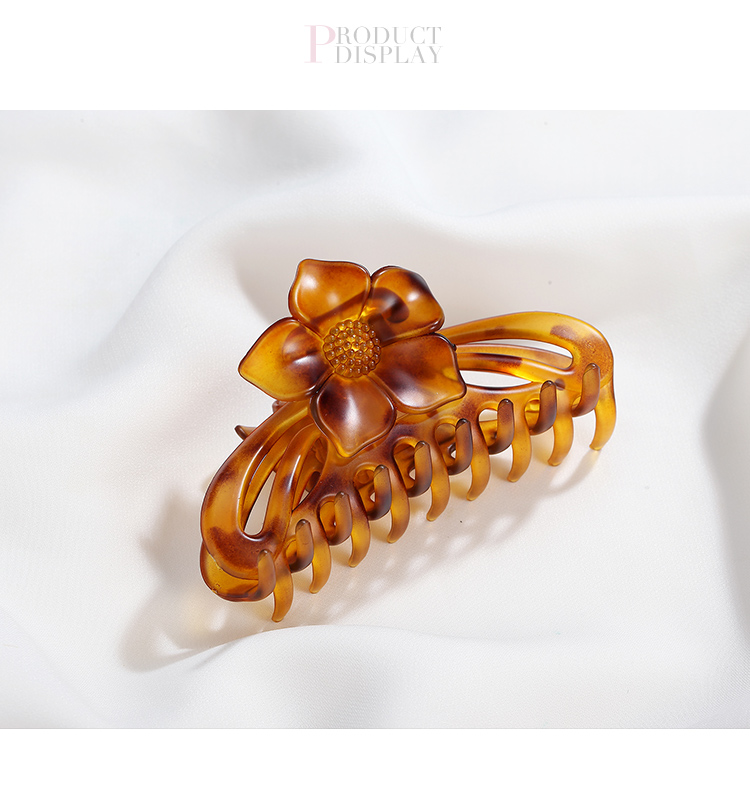 CHIMERA 2-Piece Bath Claw Hair Clip, Hair Accessory, Korean-Style Hair Clip, Back of Head Clip, Ponytail Hair Clip, Hair Barrette 7