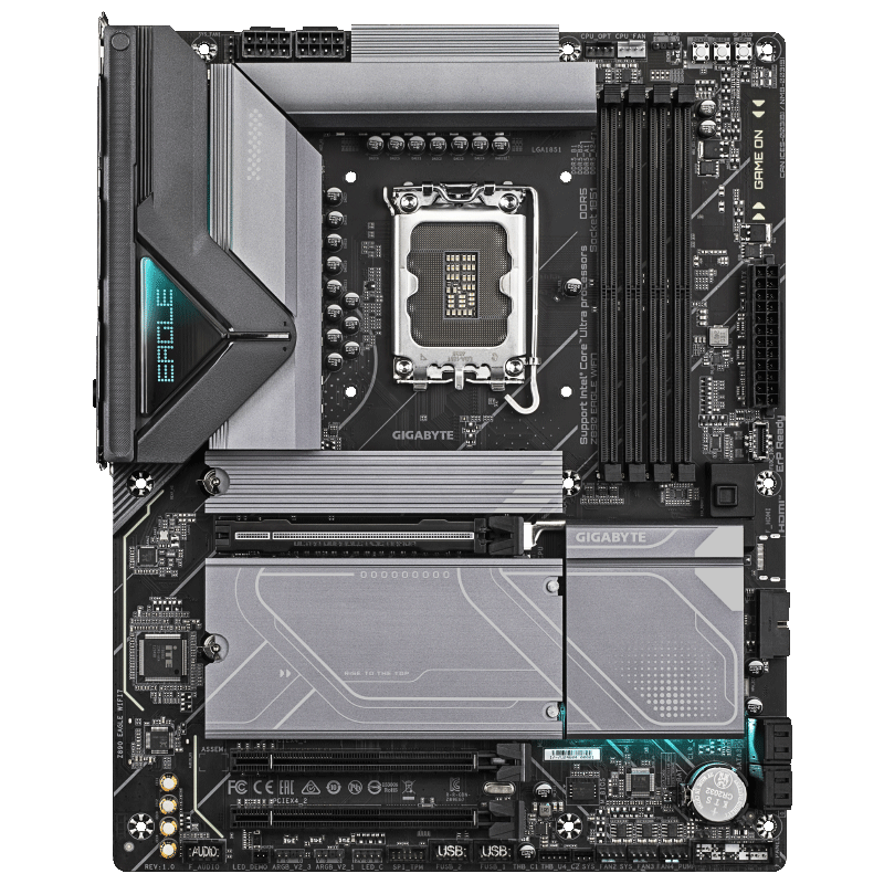 GIGABYTE Eagle WIFI7 Z890 EAGLE WIFI7 DDR5 Motherboard, Supports Intel CPU Ultra 265K 285K 270K PLUS LGA 1851