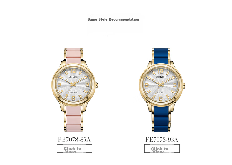 CITIZEN Watch for Women, Japanese And Korean Style, Eco-Drive, Pink Dial, Date Display, Steel Band, Fashionable Business Watch, Gift for Girlfriend, FE1140-51X 5