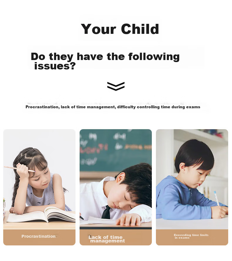 QT-TIMER Timer for Children's Self-Discipline Time Management, Countdown Reminder, Student Homework Visualization Timer, Birthday Gift 2