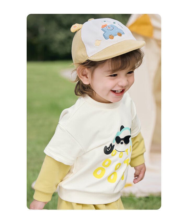 BALABALA Children's Clothing, Baby Long-Sleeve Set, Infant Clothes, Boys And Girls Two-Piece Suit, Spring Outfit, New Style Cute 16