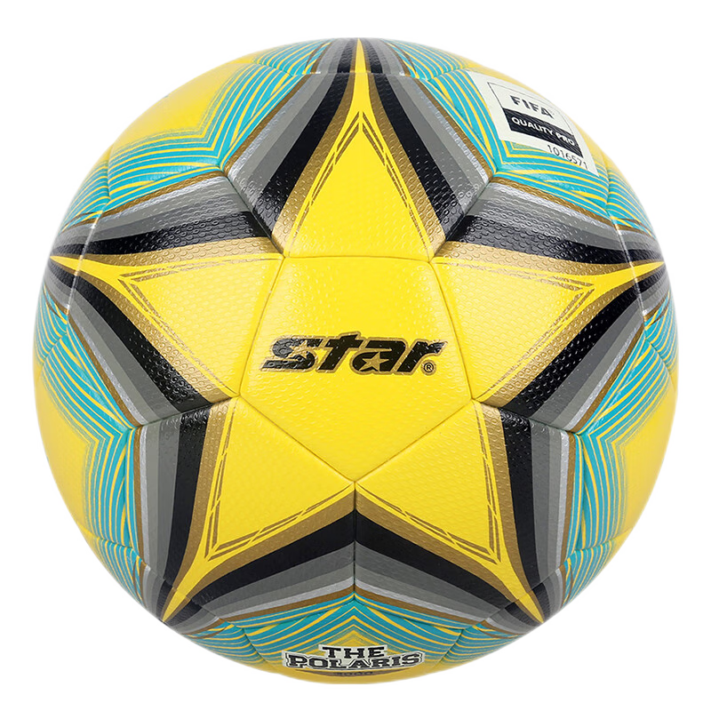 Star 3000 Soccer Ball, Size 5, Microfiber, Heat-Bonded, Adult Competition Standard Ball, International FIFA Approved, SB165FTB-05