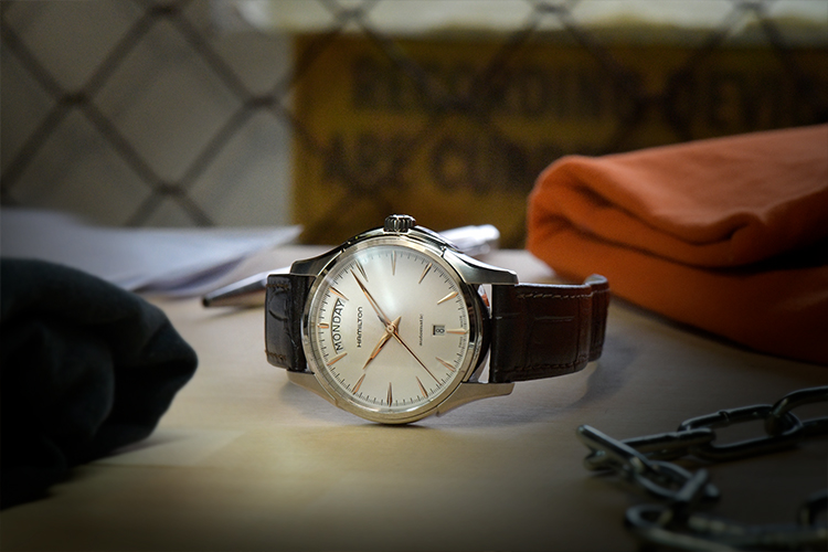 Hamilton Men's Mechanical Watch Jazzmaster Dual Calendar "Deception: The Secret of My Success" Movie Editio 9